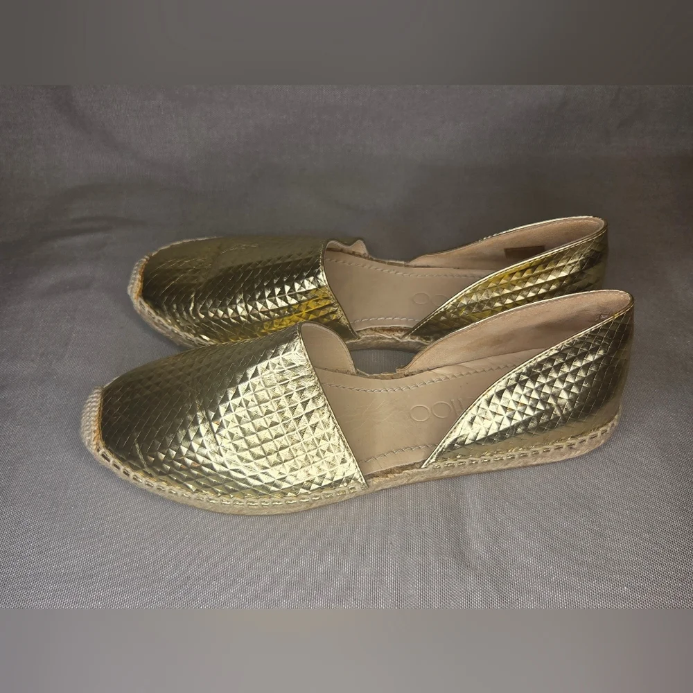 Jimmy Choo Dreya D'Orsay Espadrille Flats - Size 7.5 - Picture 4 of 8